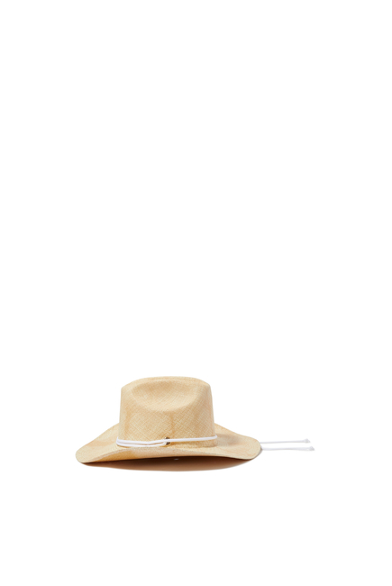 قبعة تكساس مصبوغة بالعقد والربط